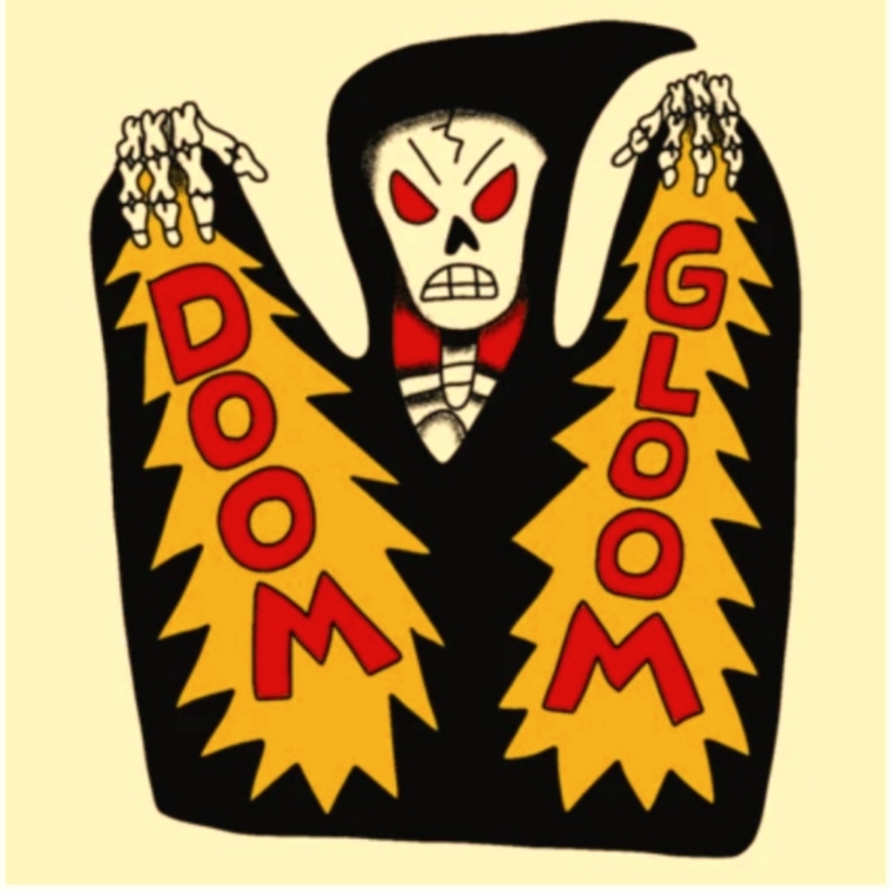 😫 DOOM & GLOOM Enamel Pin - Last One 😫